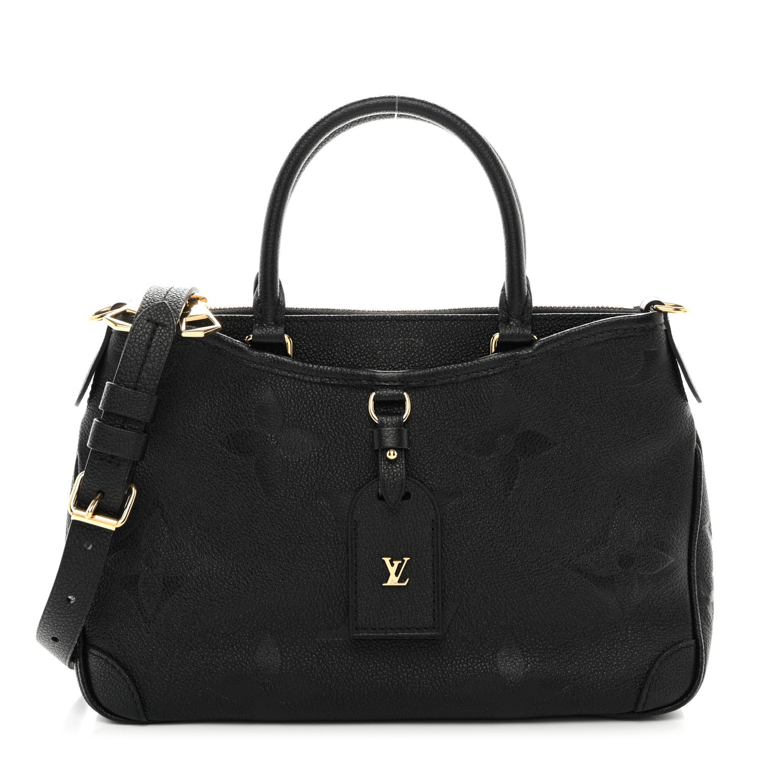 Louis Vuitton Empreinte Monogram Giant Trianon PM Black 1 of 9