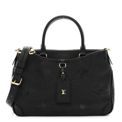 Louis Vuitton Empreinte Monogram Giant Trianon PM Black 1 of 9
