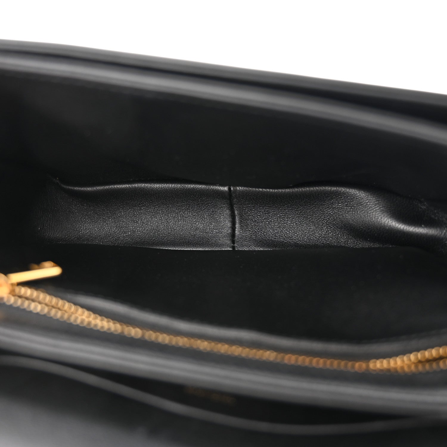 Celine Shiny Calfskin Teen Triomphe Black 5 of 11