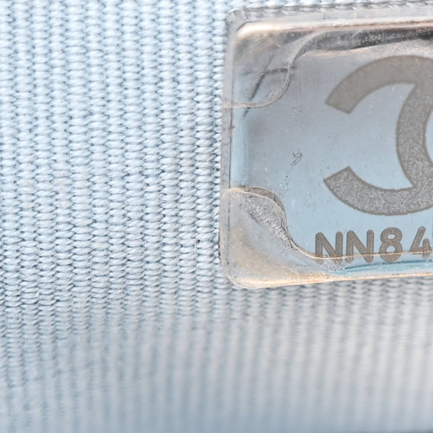 Chanel Lambskin Quilted Medium Chanel 19 Flap Light Blue 7 of 11