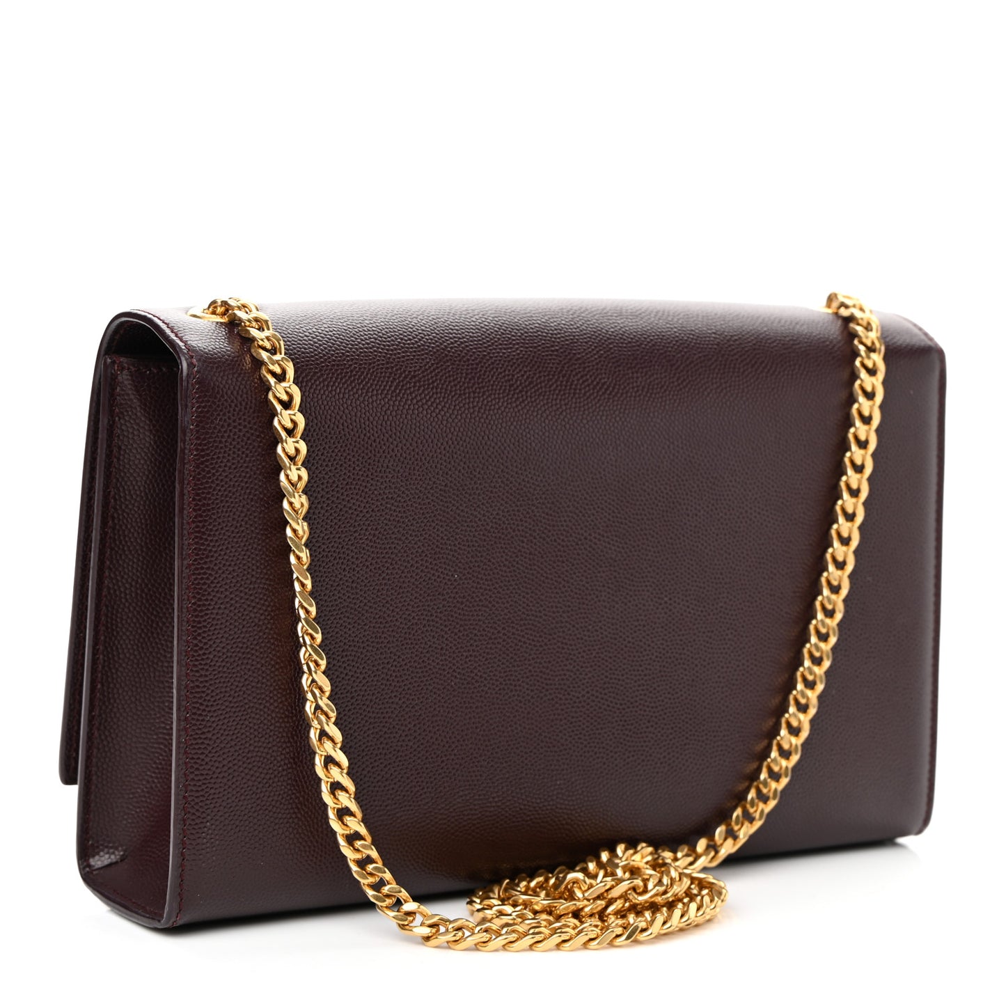 Grain De Poudre Medium Classic Monogram Kate Satchel Amaranto