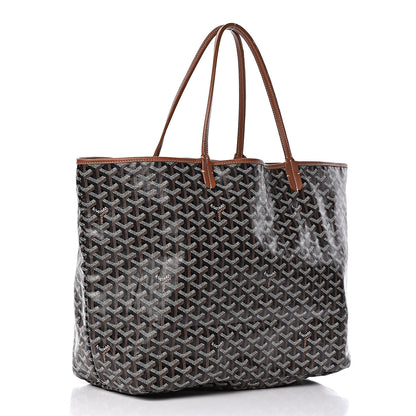 Goyard Goyardine Saint Louis GM Black Gold 4 of 28