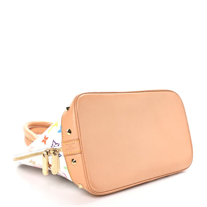 Louis Vuitton Monogram Multicolor Alma White 4 of 13