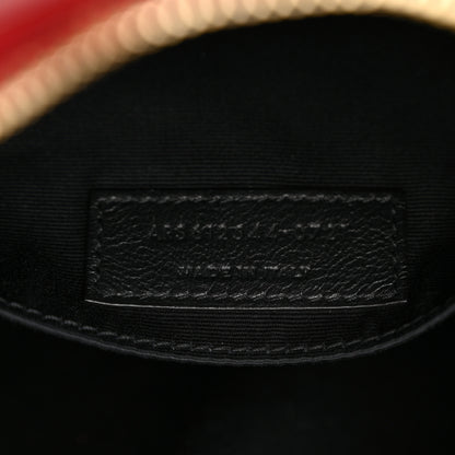 Saint Laurent Calfskin Matelasse Monogram Lou Camera Bag Rouge Eros 7 of 10