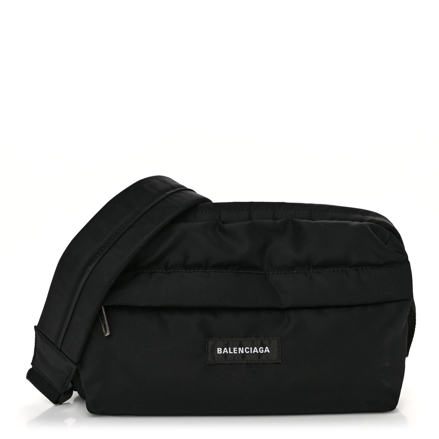 Nylon Explorer Bomber Crossbody Black