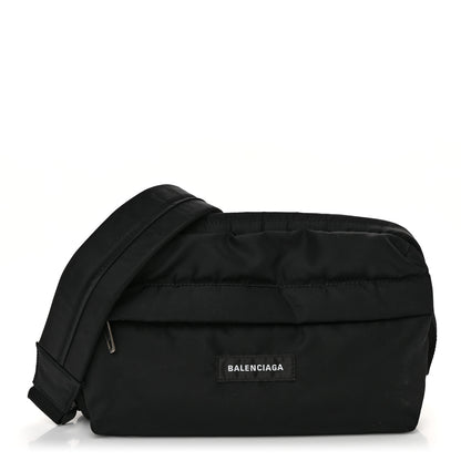 Balenciaga Nylon Explorer Bomber Crossbody Black 1 of 10