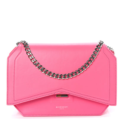 Givenchy Calfskin Bow Cut Chain Wallet Fuchsia 1 of 9