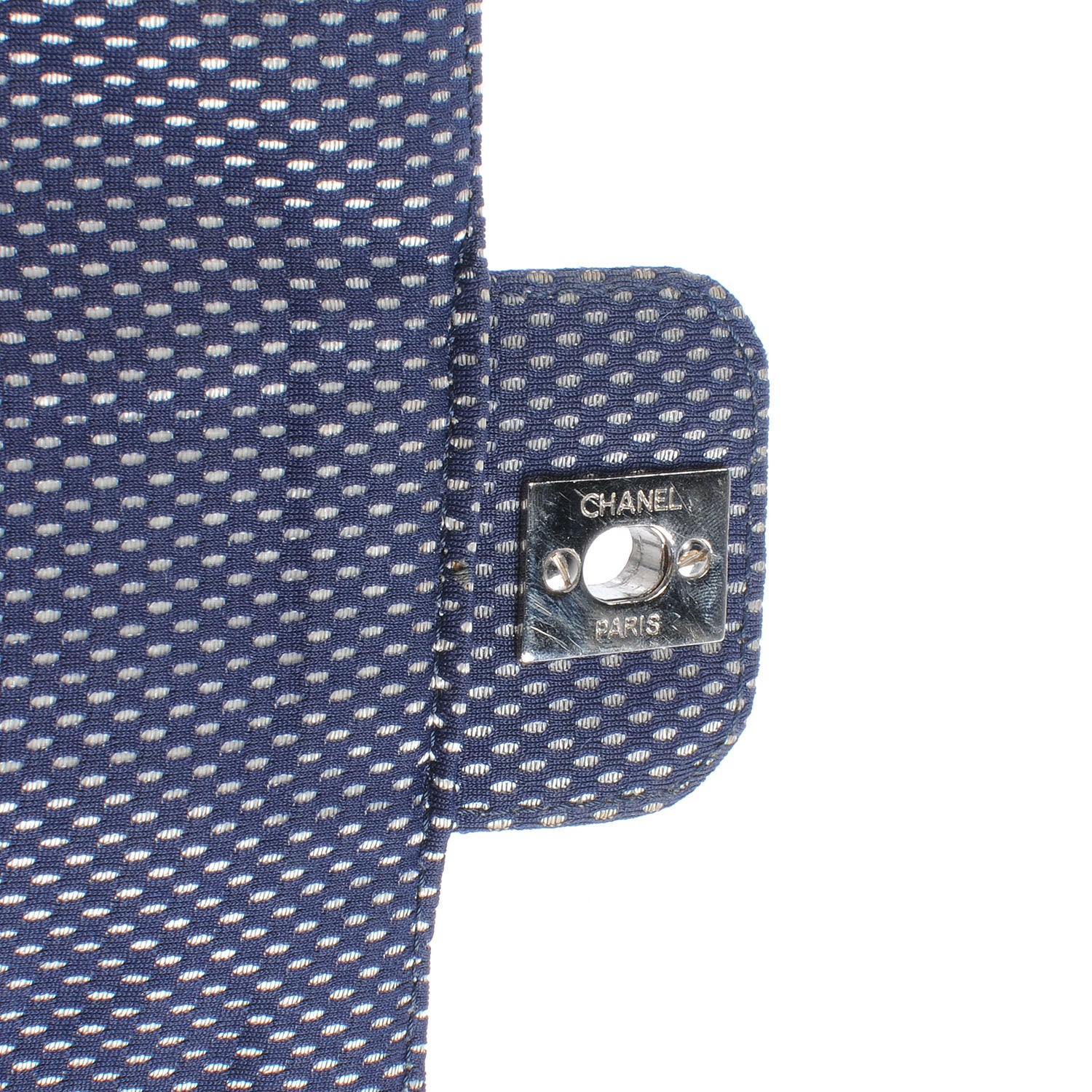 Chanel Mesh Sport Single Flap Navy 6 of 8
