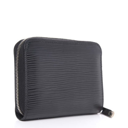 Louis Vuitton Epi Zippy Coin Purse Black 3 of 7