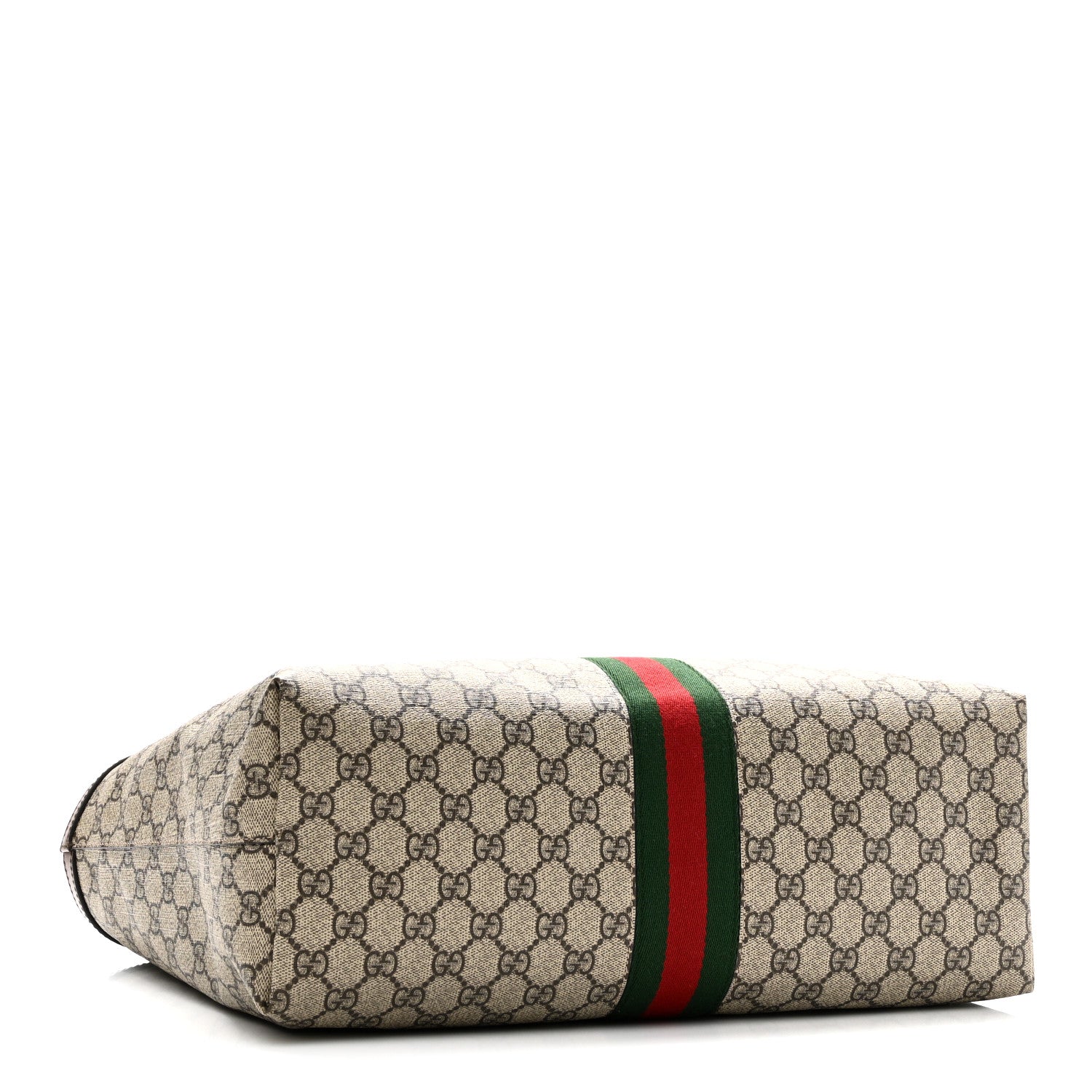 Gucci GG Supreme Monogram Medium Ophidia Shopping Tote Brown 4 of 10
