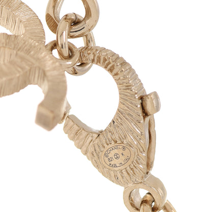 Chanel Pearl Crystal Lambskin CC Choker Gold Black 5 of 6