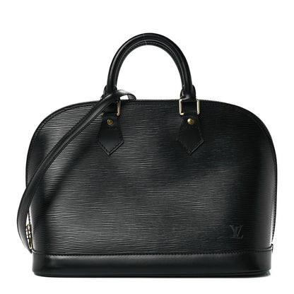 Louis Vuitton Epi Alma PM Black 1 of 12