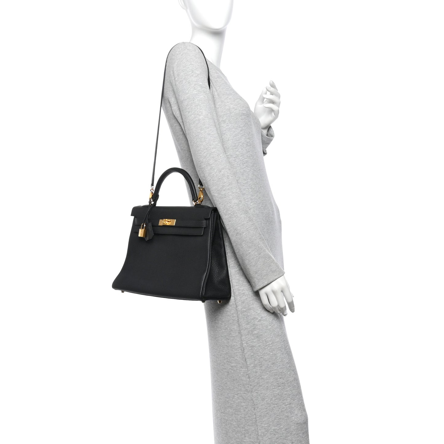 Togo Kelly Retourne 32 Black