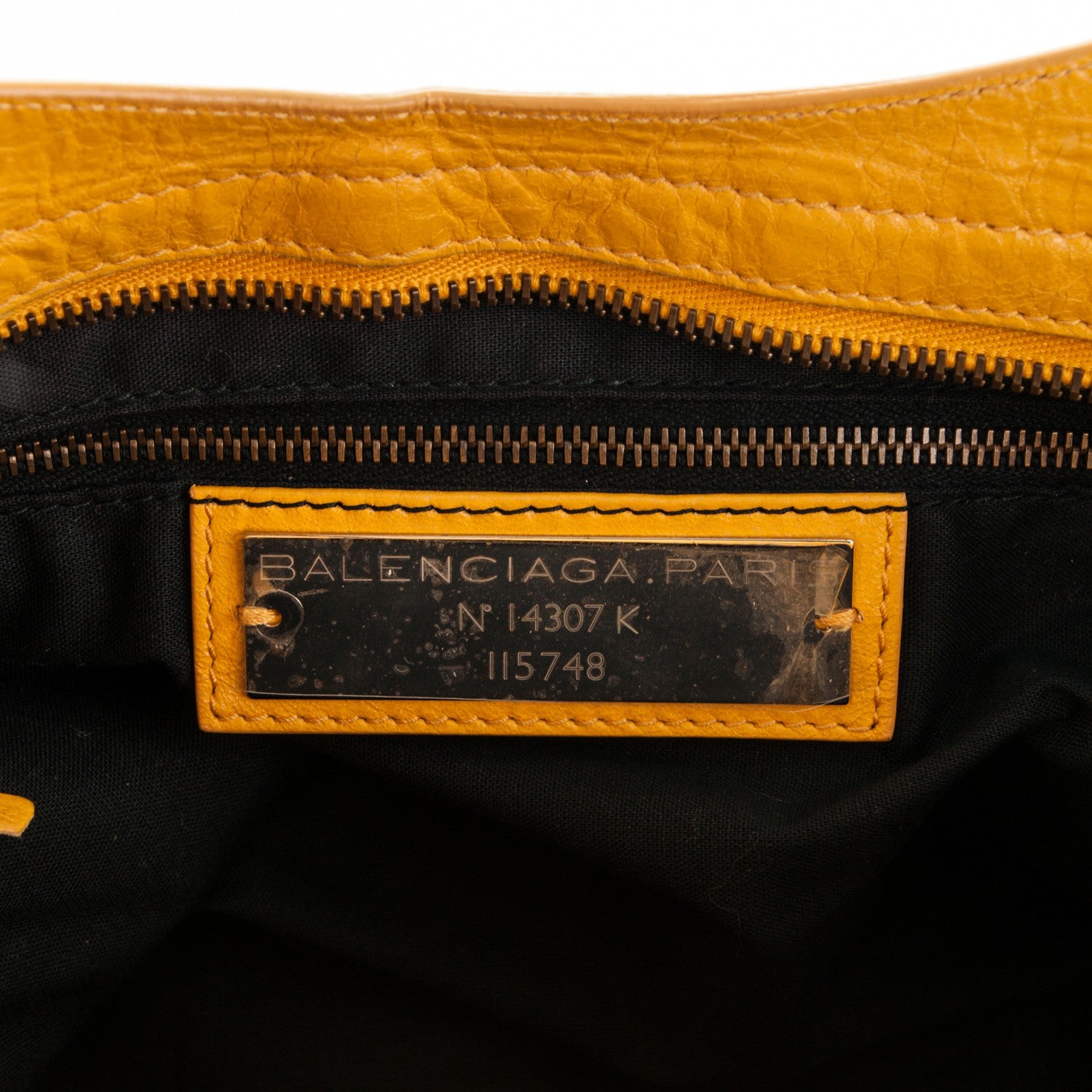 Balenciaga Agneau Classic Hardware City Mangue 6 of 7