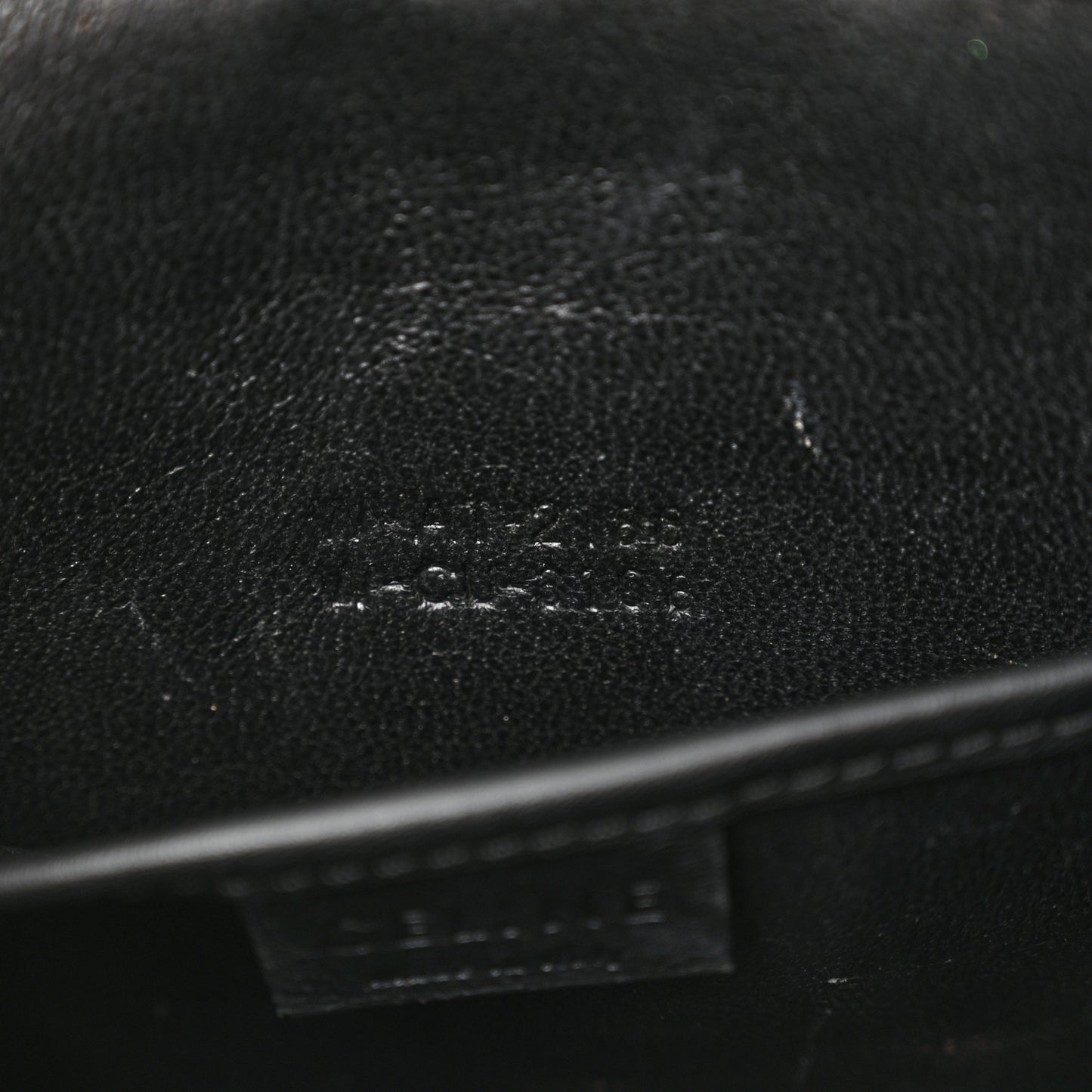 Smooth Calfskin Nano Luggage Black