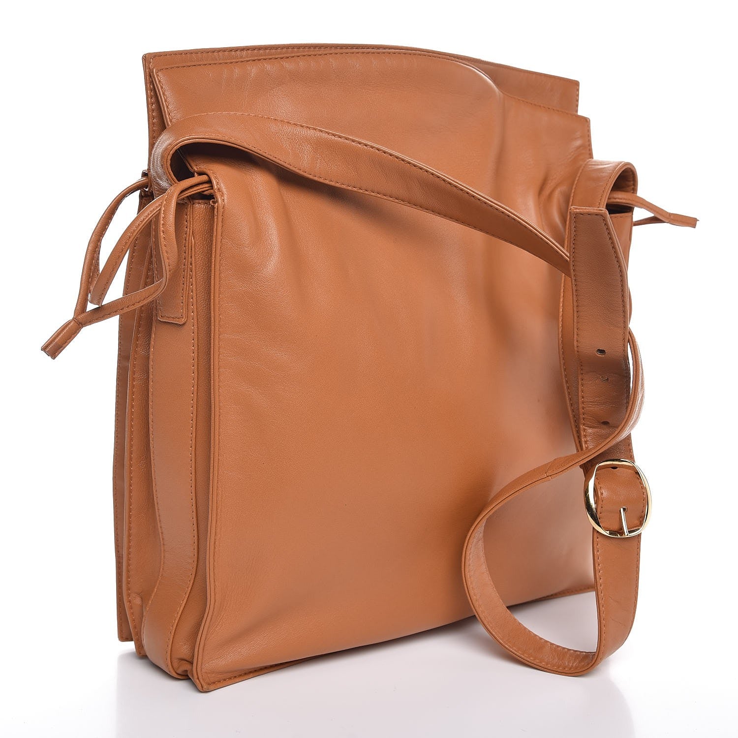 Loewe Nappa Drawstring Shoulder Bag Brown 3 of 8