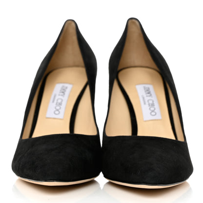 Jimmy Choo Suede Romy 85 Pumps 41 Black 2 of 9