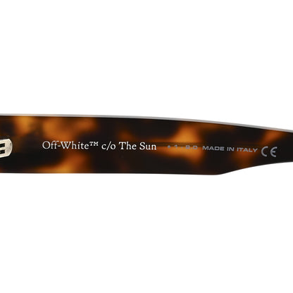 Off-White Acetate Arthur Square Sunglasses OW40004U Tortoise 6 of 7