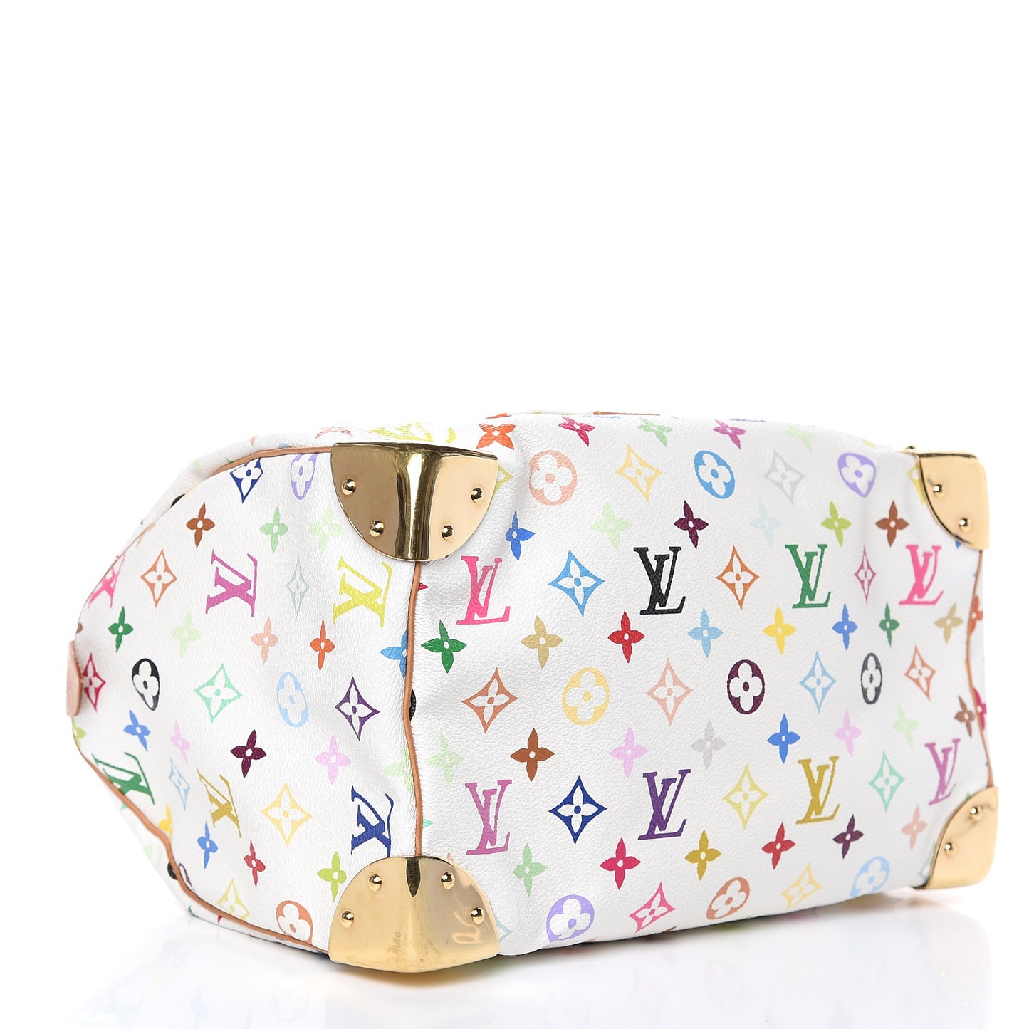 Monogram Multicolor Speedy 30 White