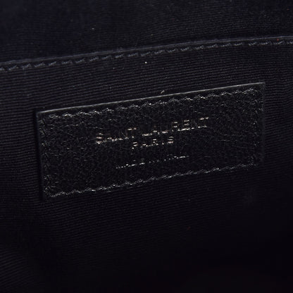 Saint Laurent Calfskin Matelasse Monogram Lou Camera Bag Red 6 of 8