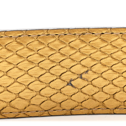 Louis Vuitton Snakeskin Monogram Bandouliere Shoulder Strap 4 of 4