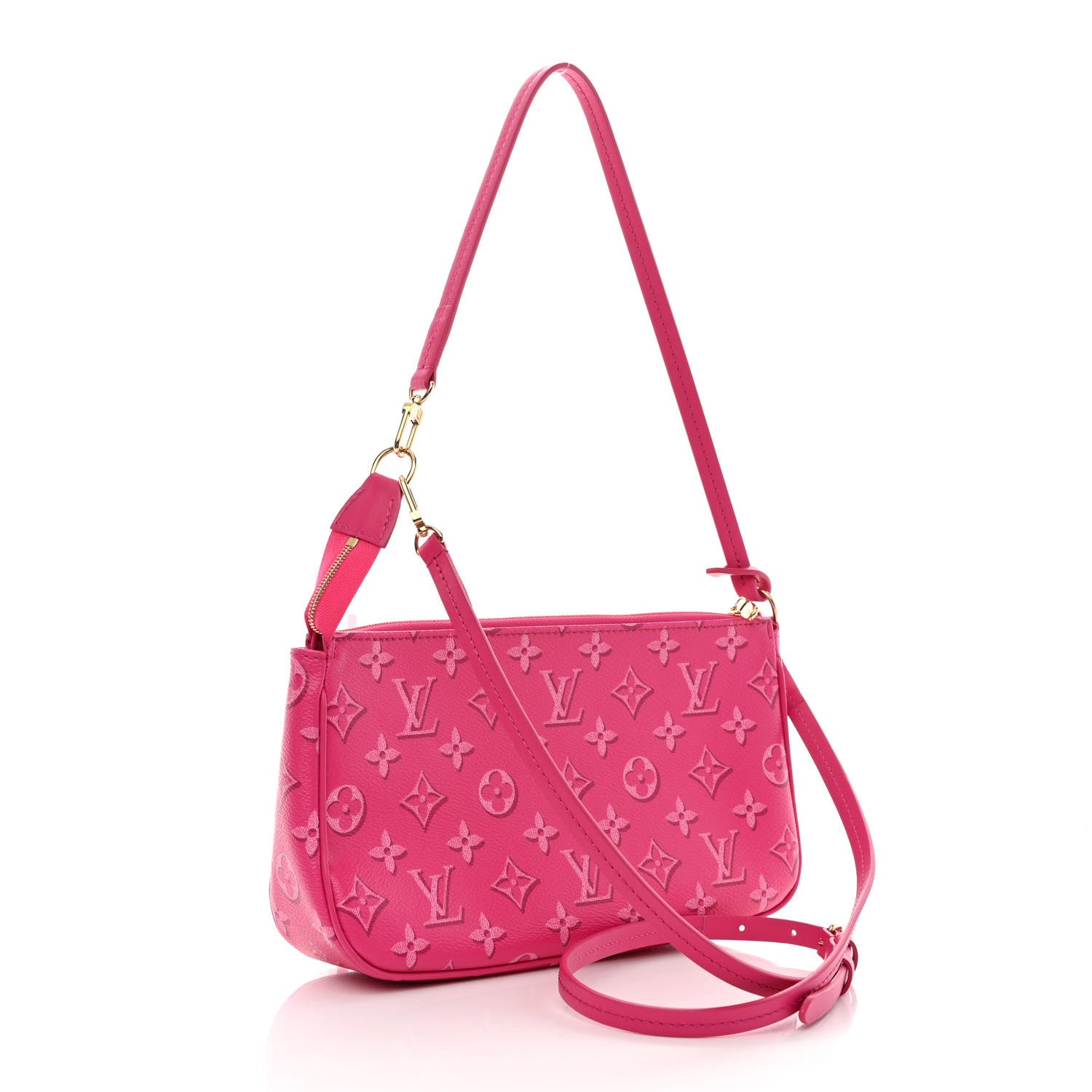 Louis Vuitton Monogram Fall For You Maxi Multi Pochette Accessories Fuchsia 3 of 11