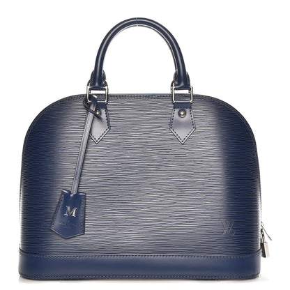 Louis Vuitton Epi Alma PM Indigo 1 of 8