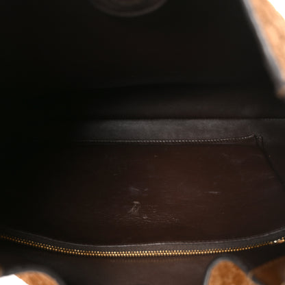 Gucci GG Suede B Medium Shoulder Bag Brown 5 of 11