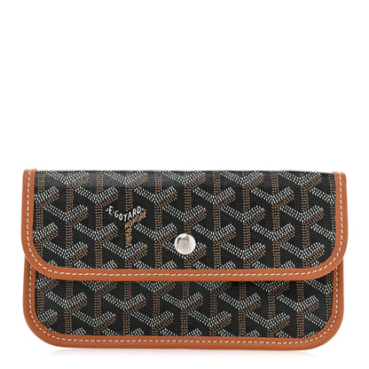 Goyard Goyardine Pouch Black Gold 1 of 9