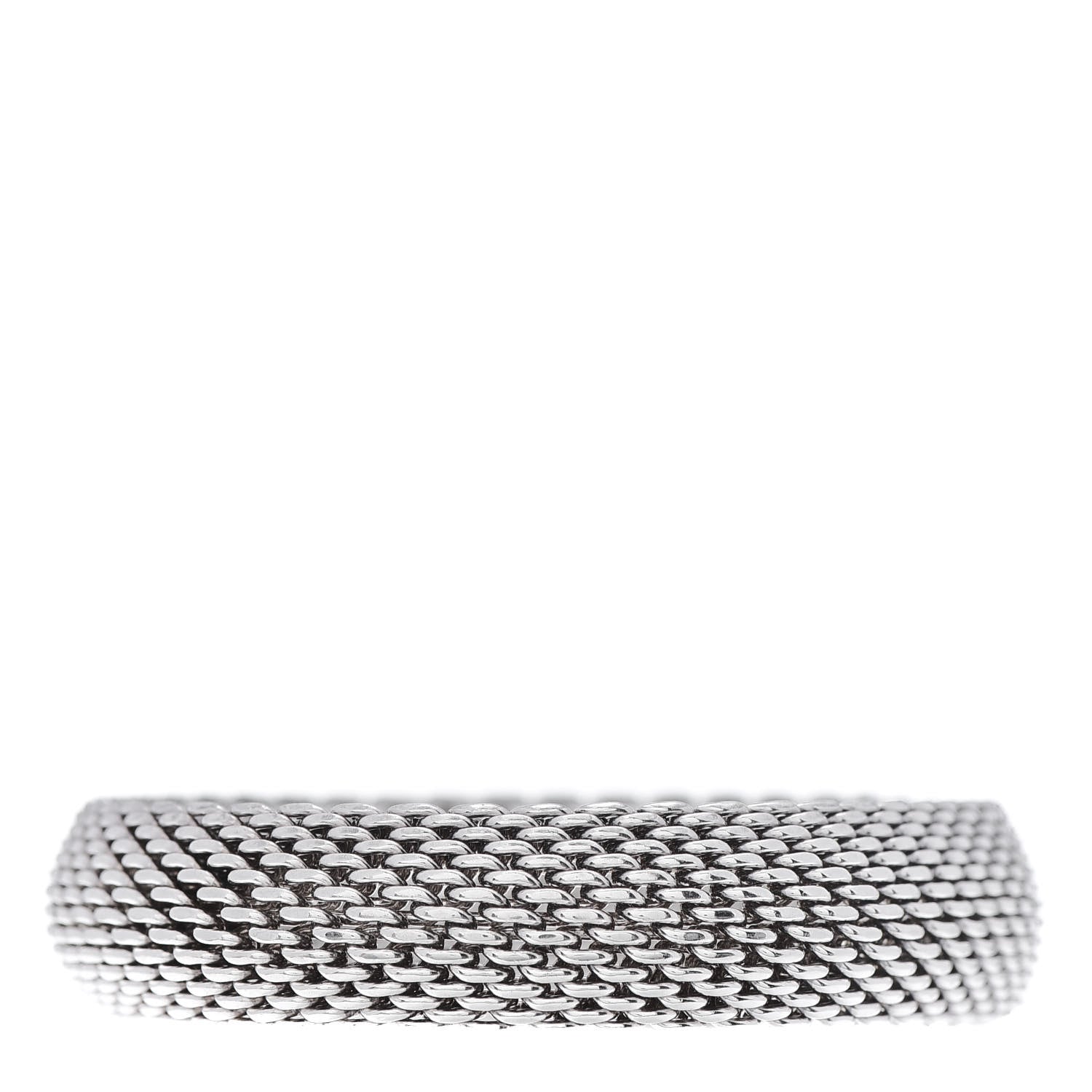 Tiffany Sterling Silver Somerset Mesh Bracelet 3 of 4