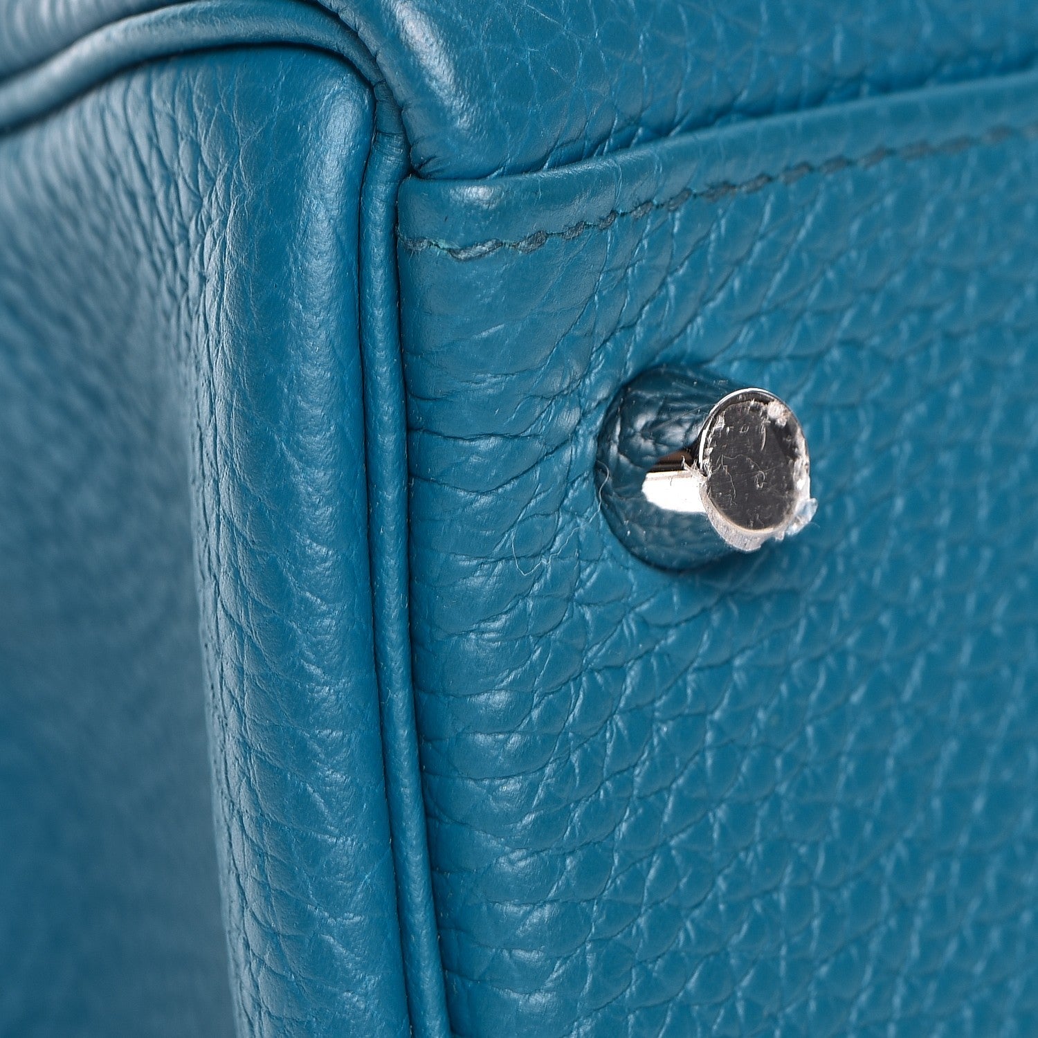 Hermes Togo Kelly Retourne 32 Bleu Izmir 30 of 35