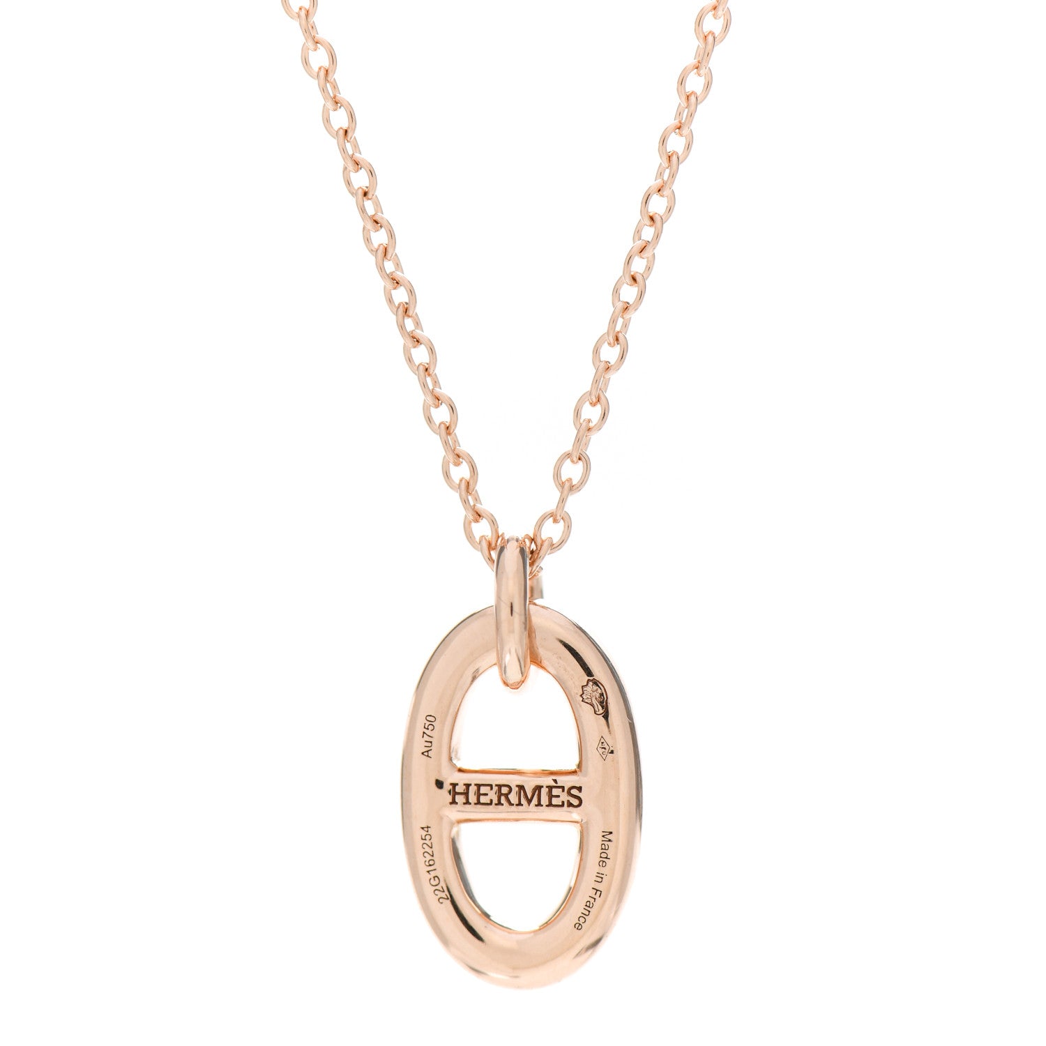 Hermes 18K Rose Gold PM Farandole Pendant Necklace 4 of 4