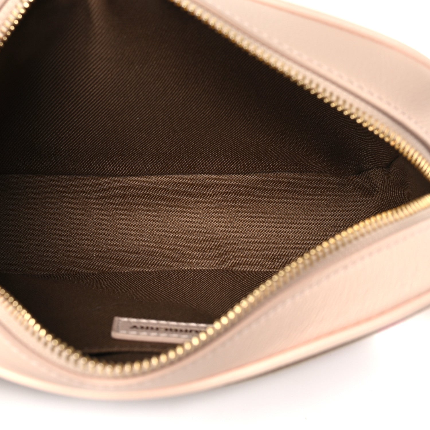Burberry Calfskin House Check Small Camera Bag Pale Cameo 5 of 9