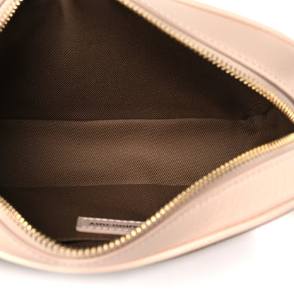 Burberry Calfskin House Check Small Camera Bag Pale Cameo 5 of 9
