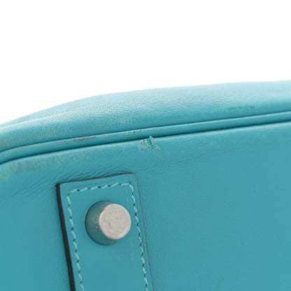 Hermes Swift Birkin 40 Turquoise 14 of 16