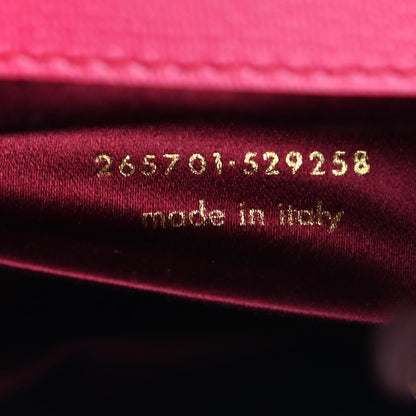 Saint Laurent Calfskin Classic Y Ligne Clutch Fuchsia 7 of 7