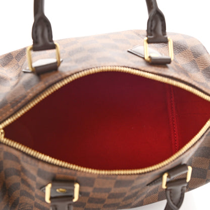 Louis Vuitton Damier Ebene Speedy Bandouliere 25 5 of 10