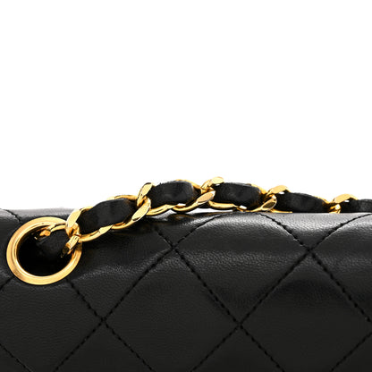 Chanel Lambskin Quilted Small Double Flap Black 12 of 14