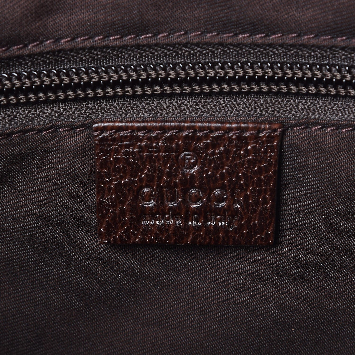 Gucci Monogram Web Medium Flat Messenger Bag Brown 6 of 7