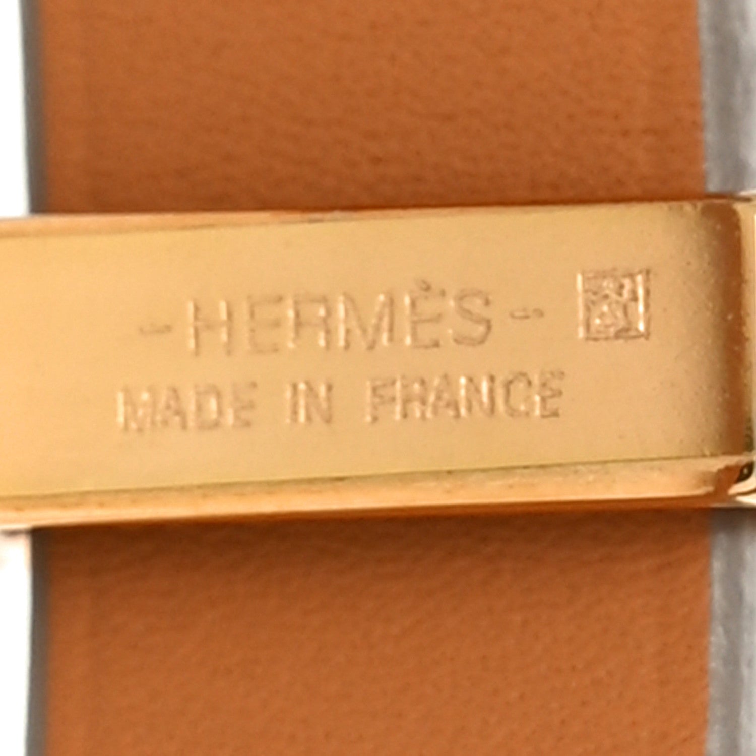 Hermes Swift Mini Dog Double Tour Bracelet T1 Gris Perle 4 of 5