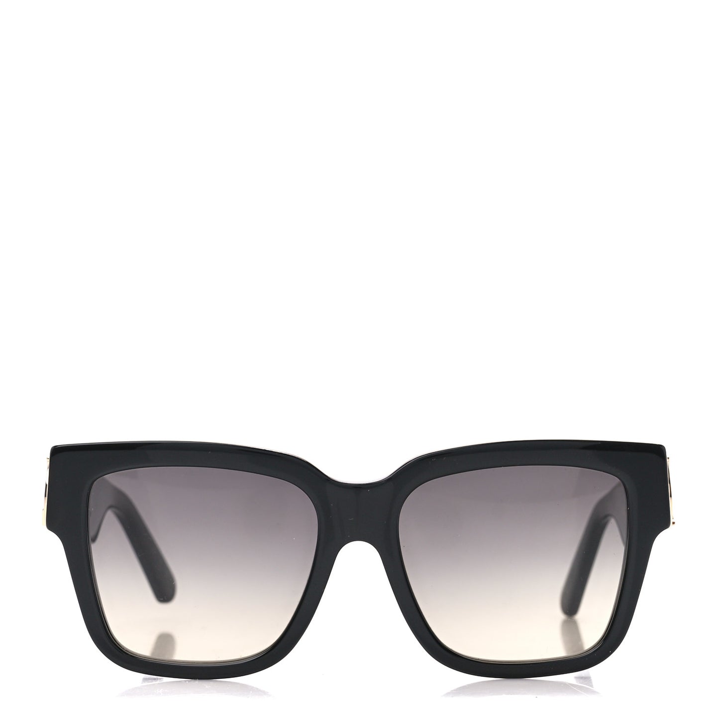 Acetate LV Link PM Square Sunglasses Z1566W Black