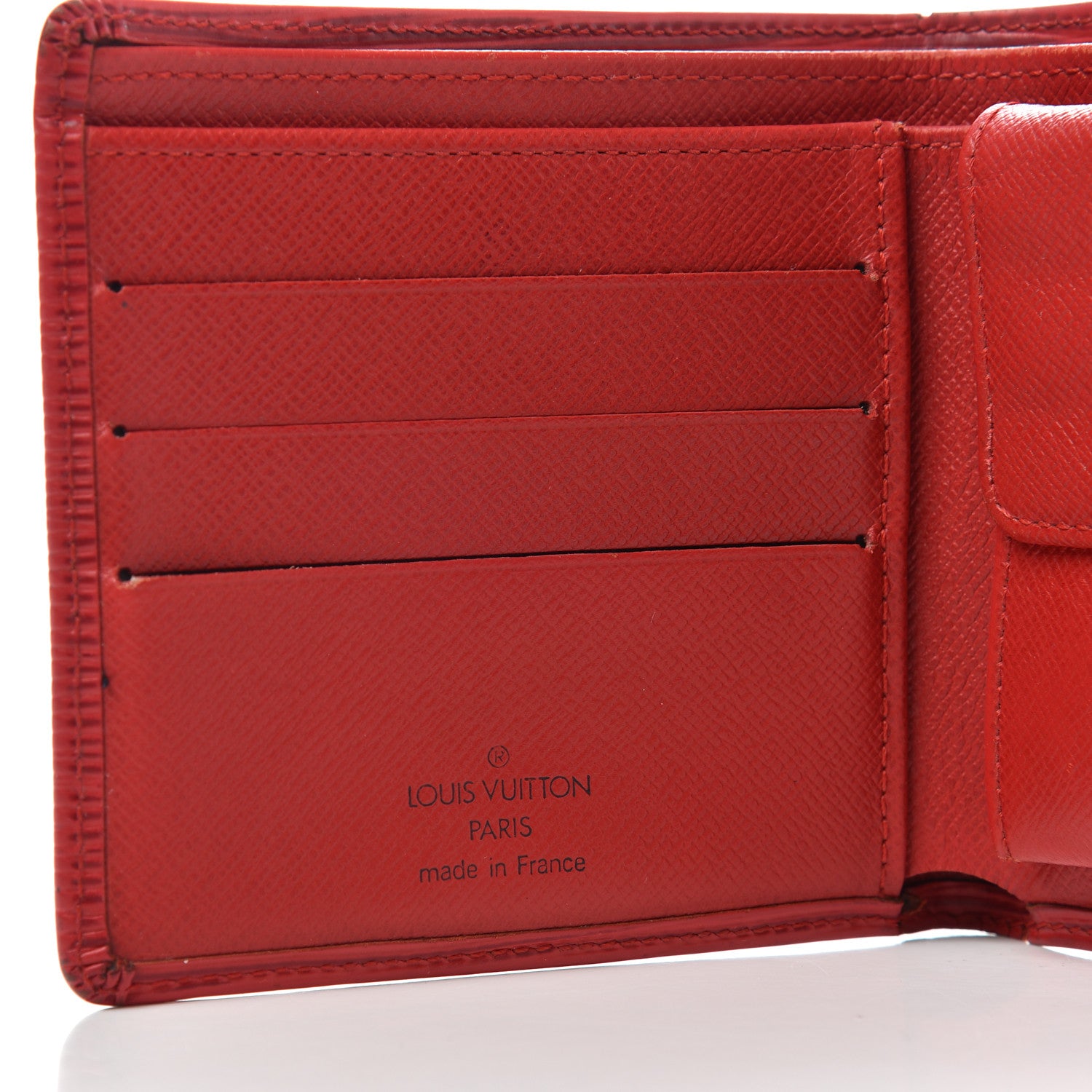 Louis Vuitton Epi Marco Wallet Castillan Red 6 of 6