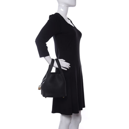 Hermes Taurillon Clemence Picotin Lock 18 PM Black 2 of 11