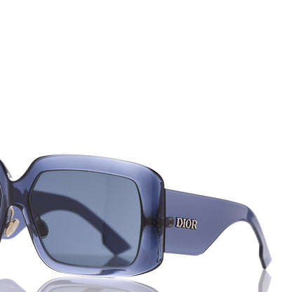 Christian Dior Acetate DiorSo Light 2 Shield Sunglasses Blue 8 of 9