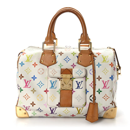 Louis Vuitton Monogram Multicolor Speedy 30 White 1 of 8