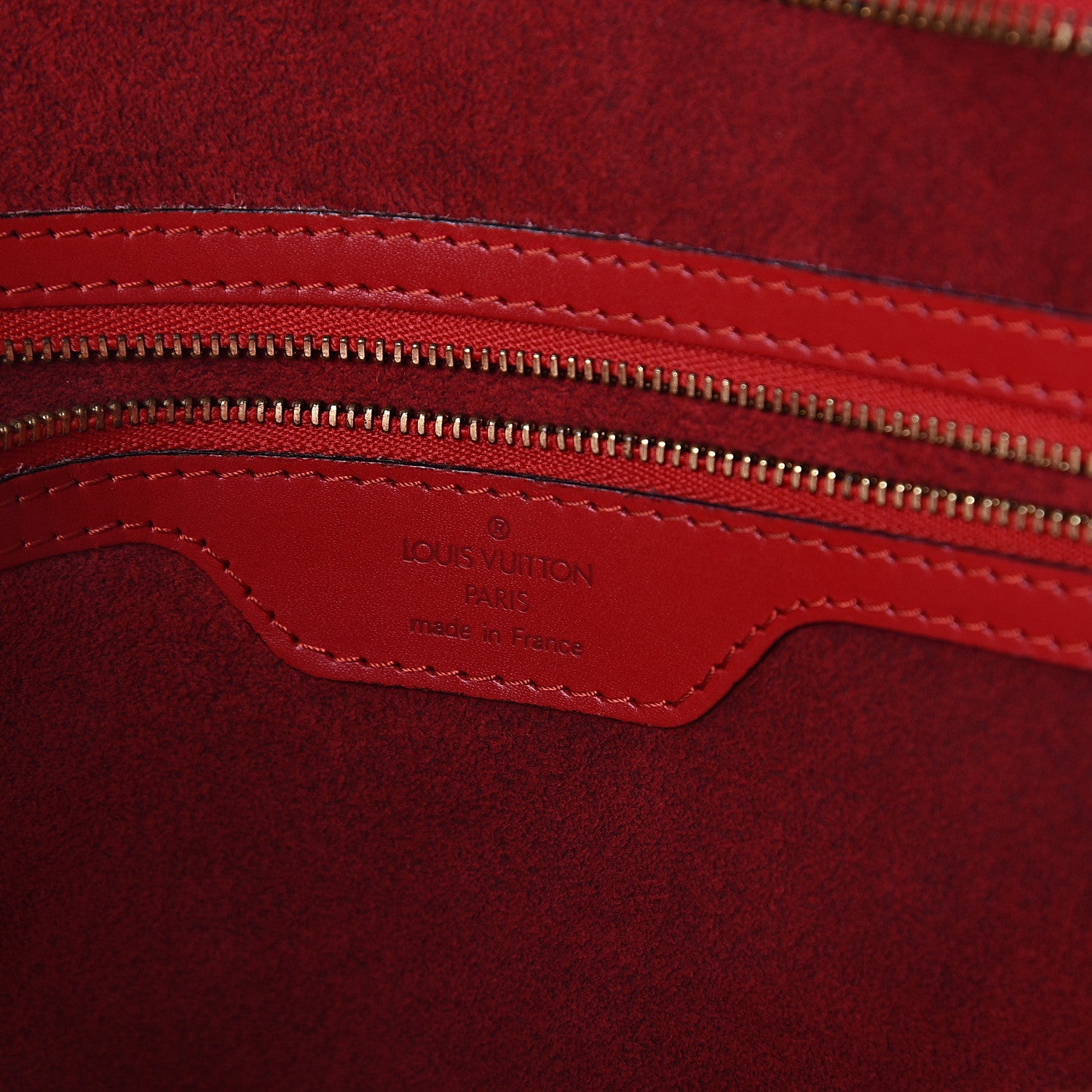 Louis Vuitton Epi Saint Jacques GM Castillan Red 5 of 8