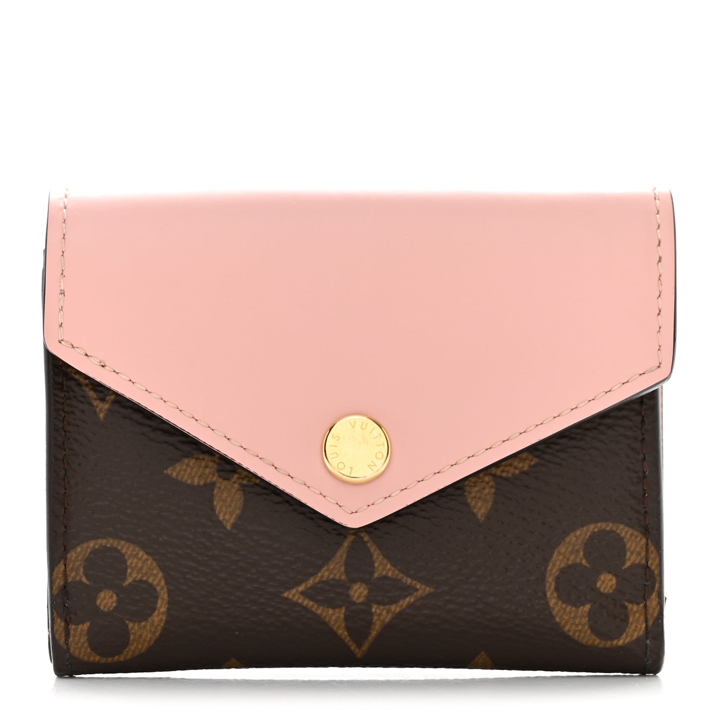 Monogram Zoe Wallet Rose Ballerine