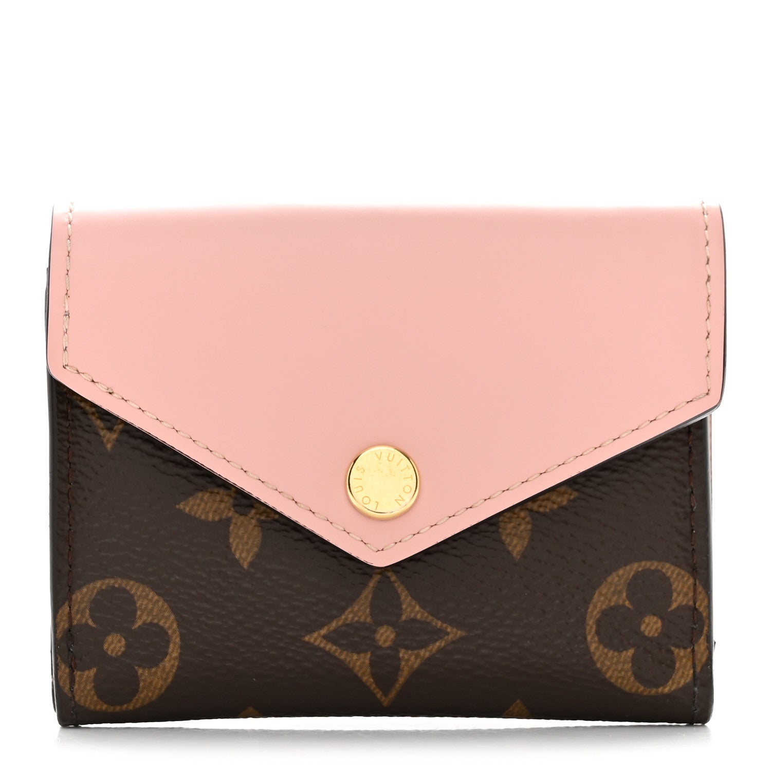 Louis Vuitton Monogram Zoe Wallet Rose Ballerine 1 of 7