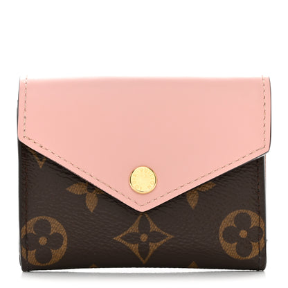 Louis Vuitton Monogram Zoe Wallet Rose Ballerine 1 of 7