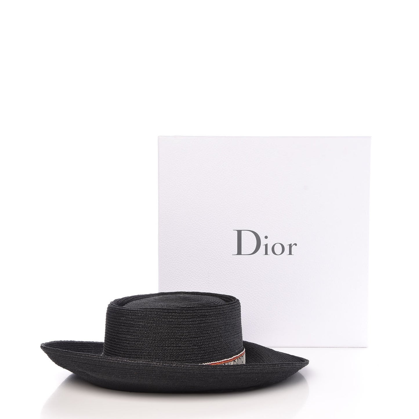 Hemp Beaded Logo Hat 57 Black